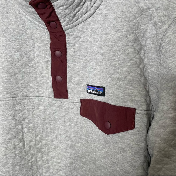 Patagonia Organic Cotton Quilter Pullover large - Picture 2 of 6